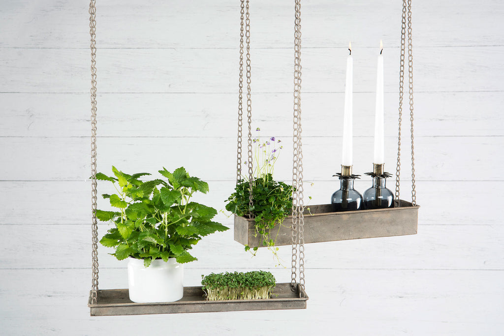 Ripustettava metallihylly