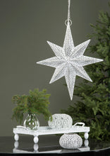 Lataa kuva Galleria-katseluun, Tähtilamppu valkoinen
