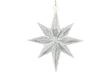 Lataa kuva Galleria-katseluun, Tähtilamppu valkoinen
